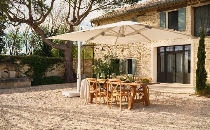 Parasol déporté Glatz, Chambéry