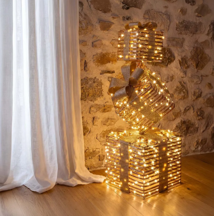 Cadeaux 3D lumineux