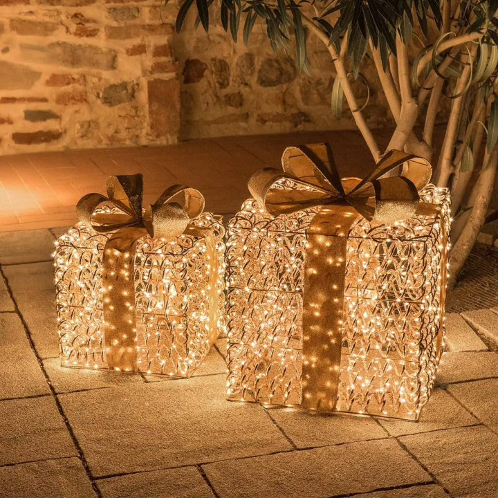 Cadeaux 3d lumineuse ros led