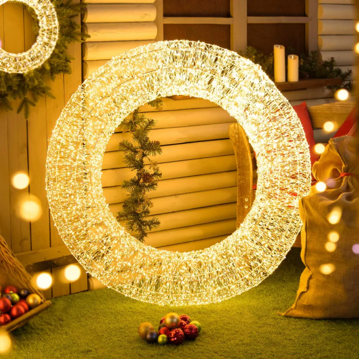 Couronne 3D lumineuse led